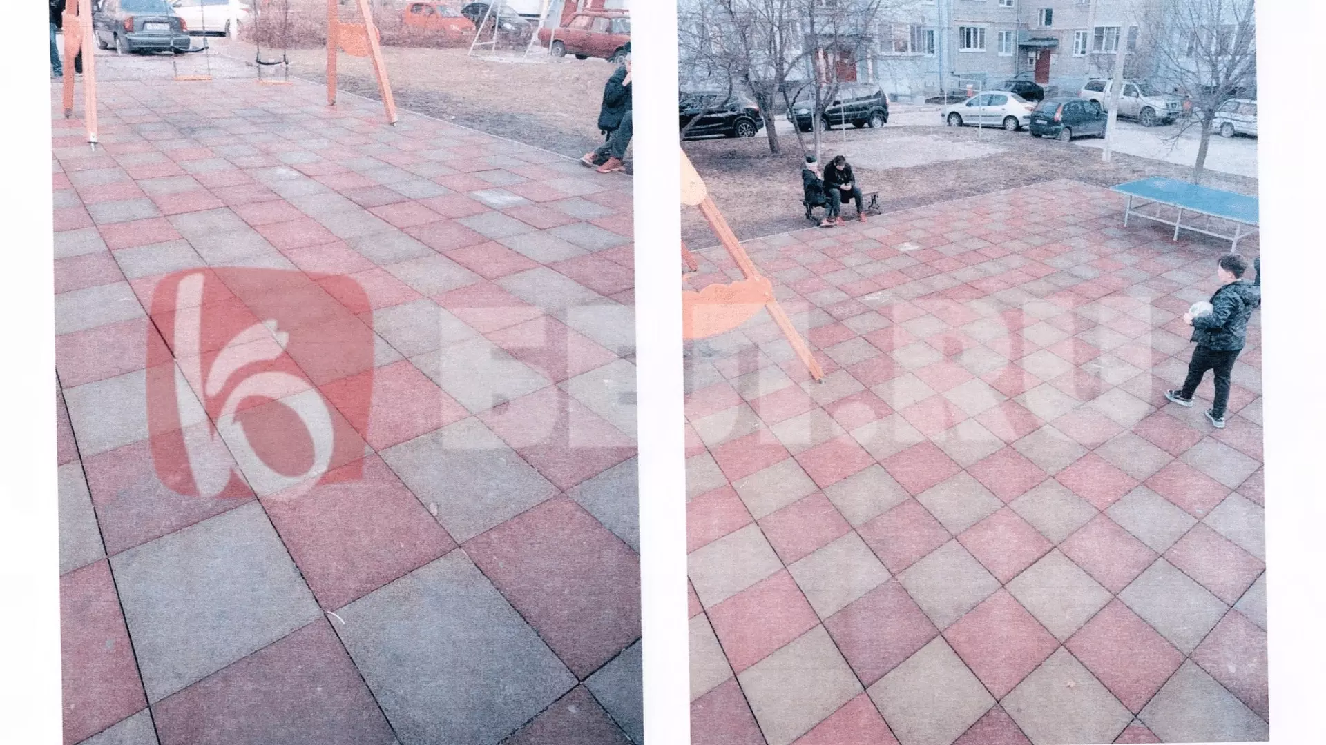 В Белгородской области избавились от «свастики» на детской площадке