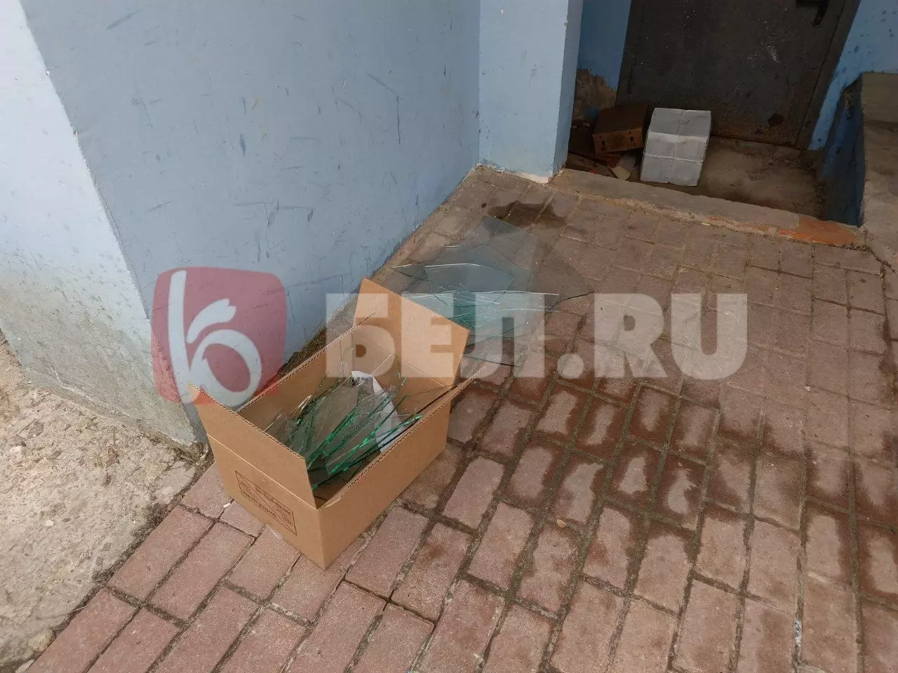 Белгородцы выносят осколки стекла из квартир