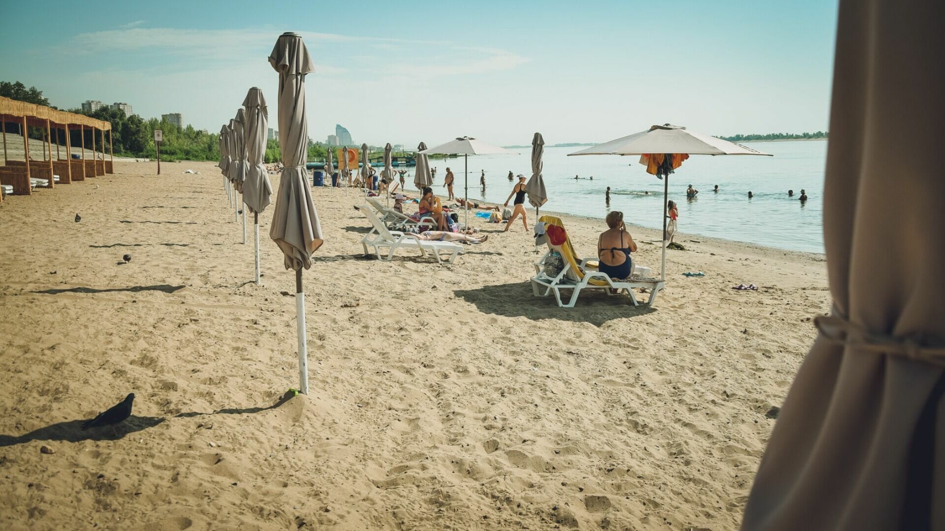 Белгородский пляж рядом с новым парком аттракционов будет бесплатным